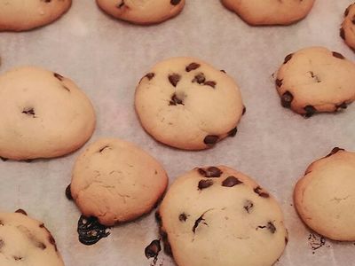 參考食譜 : 巧克力曲奇餅乾