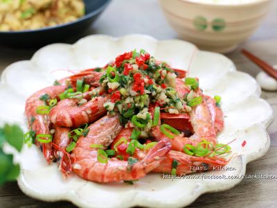 香蔥椒鹽蝦【5分鐘家常快速料理】