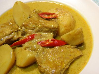 泰式黃咖哩雞