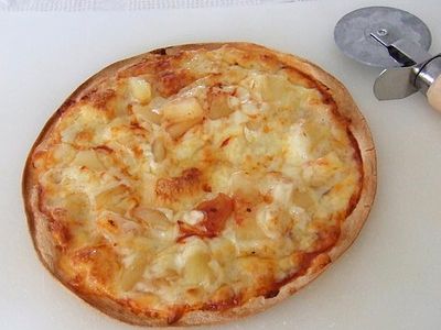 參考食譜 : 簡單做披薩