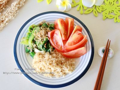 香酥小魚炒萵苣【低醣飲食】