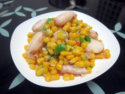 參考食譜 : 蟹肉炒玉米粒