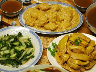 粟米魚柳  Fillets of Fish in Sweetcorn Sauce