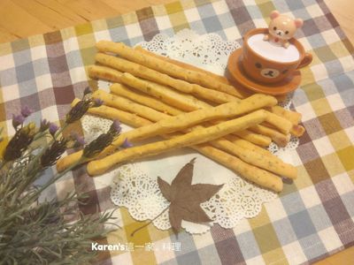 參考食譜 : 義式香草麵包棒 (麵包機105T)