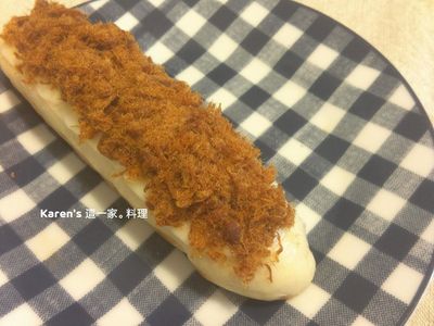 參考食譜 : 肉鬆麵包 (麵包機105T)