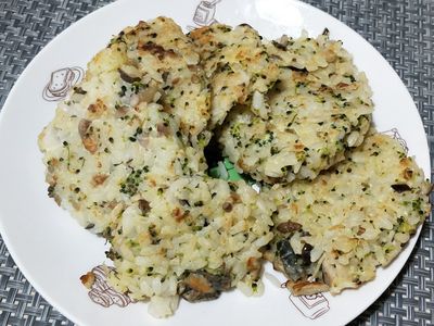 寶寶副食品-蛋香米餅♡（11m）