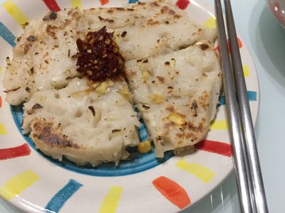 偽蘿蔔糕~大頭菜(電子鍋版)