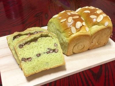 參考食譜 : 紅豆抹茶吐司（低溫發酵法）