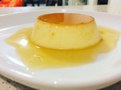 參考食譜 : 焦糖布丁