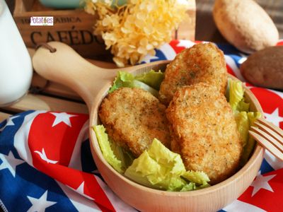 美國馬鈴薯-香料薯泥蝦餅