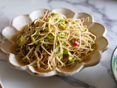 夏日涼伴。黃豆芽