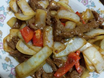 洋蔥牛柳