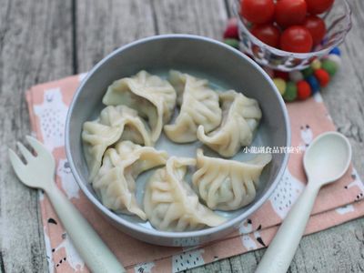 幼兒食譜【龍鬚菜豬肉水餃】