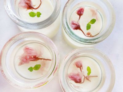櫻花奶凍♥