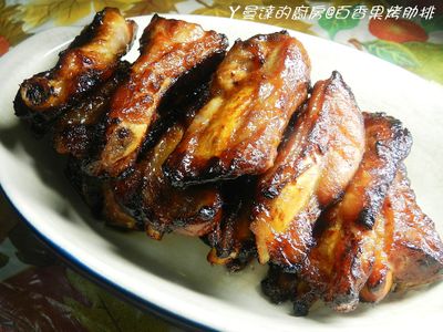 參考食譜 : ㄚ曼達的廚房~百香果烤肋排