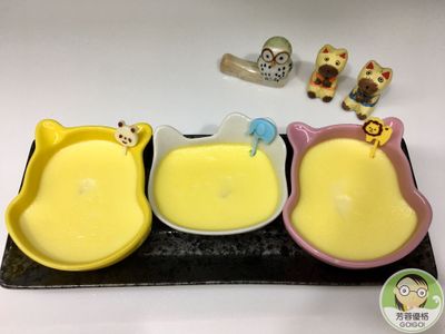 優格香柚雞蛋布丁