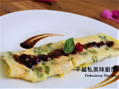 台式蔥花蛋餅 (古早味超軟Q)