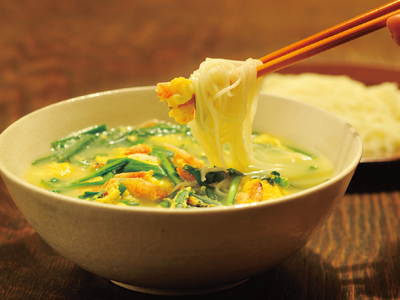 參考食譜 : 【宵夜麵食】櫻花蝦蛋拌麵