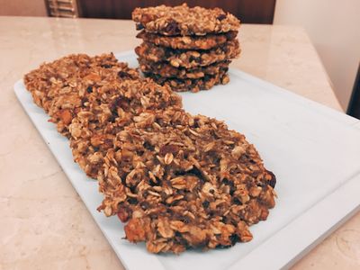 參考食譜 : 香蕉燕麥餅乾