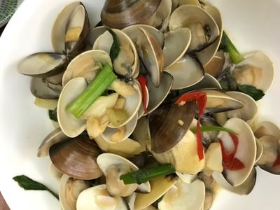 參考食譜 : 炒蛤蠣