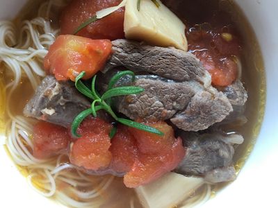 參考食譜 : 番茄牛腱湯