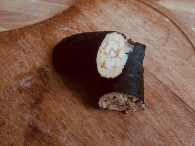 黑胡椒豬柳壽司飯捲