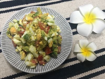 參考食譜 : 酪梨雞蛋沙拉