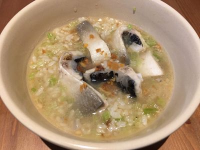 【寶寶食譜】虱目魚肚粥