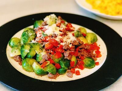 紅椒牛碎孢子甘藍