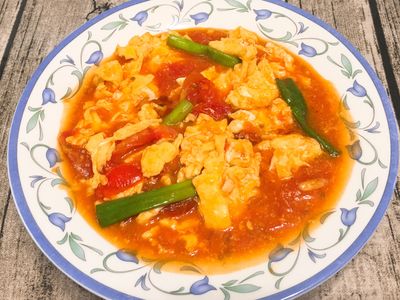 參考食譜 : 蕃茄炒蛋🍅🥚