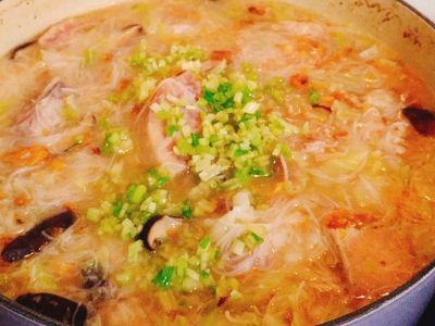 參考食譜 : 芋頭米粉湯