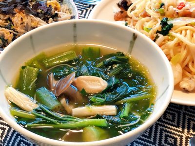 蕗蕎美姬菇蔬菜精力湯