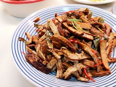 參考食譜 : 椒麻炒豆乾