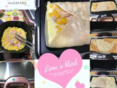 小v-玉米鮪魚蛋餅