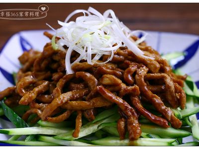 參考食譜 : 京醬肉絲