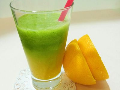 參考食譜 : 最佳美白飲品--蜂蜜雙色果菜汁