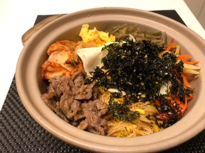 參考食譜 : 韓式拌飯Bibimbap