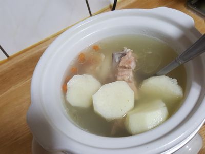 參考食譜 : 山藥排骨湯