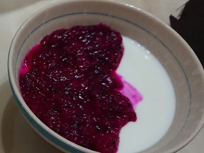 火龍果鮮奶奶酪（無鮮奶油）