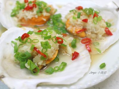 蒜泥蒸扇貝