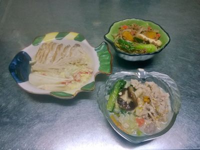 鮮食🐾絲瓜鯛魚蒸蛋 南瓜炒肉 豆漿火鍋