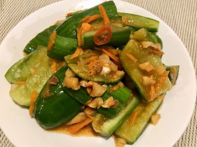 豆瓣醃小黃瓜