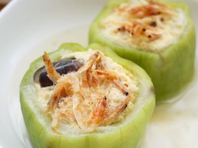 【大同電鍋料理】絲瓜蒸蛋盅