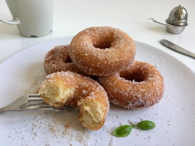 參考食譜 : 甜甜圈