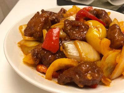 參考食譜 : 咕咾肉