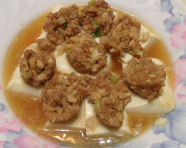 豆腐釀鑲肉
