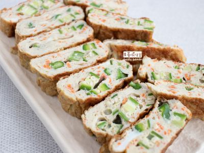 參考食譜 : 《秋葵紅蘿蔔蛋捲》