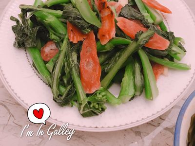 參考食譜 : 臘腸熱炒芥蘭