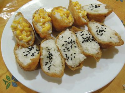 參考食譜 : 豆皮壽司