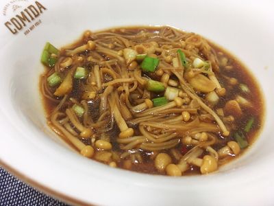 參考食譜 : 醬油炒金針菇